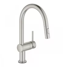   Grohe Minta Touch egykaros elektromos konyhai csaptelep, rozsdamentes acél hatású 31358DC2