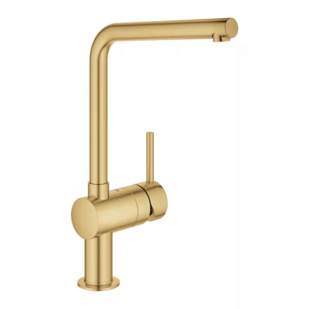 Grohe Minta mosogató csaptelep, szálcsiszolt világos arany 31375GN0