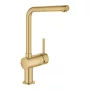 Grohe Minta mosogató csaptelep, szálcsiszolt világos arany 31375GN0