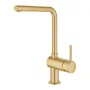 Grohe Minta mosogató csaptelep, szálcsiszolt világos arany 31375GN0