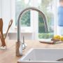 Grohe Concetto 2 funkciós konyhai csaptelep kihúzható fejjel, króm 31483002