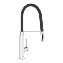   Grohe Concetto egykaros konyhai csaptelep kihúzható fejjel, króm 31491000