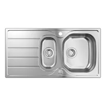   Grohe K200 Rozsdamentes acél mosogatótálca 965x500 mm csepegtetővel, szatén 31564SD1