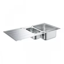   Grohe K500 Rozsdamentes acél mosogatótálca csepegtetővel 1000x500 mm, szatén 31572SD1