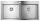 Grohe K800 Rozsdamentes acél mosogatótálca 1024x510 mm, szatén 31585SD1