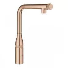   Grohe Essence SmartControl konyhai csaptelep kihúzható zuhanyfejjel, matt rose arany 31615DL0
