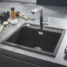   Grohe K700 Kompozit mosogatótálca 560x510 mm, gránit fekete 31651AP0