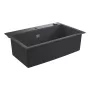 Grohe K700 Felülről beépíthető kompozit mosogató 78x51 cm, gránit fekete 31652AP0