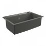 Grohe K700 Felülről beépíthető kompozit mosogató 78x51 cm, gránit szürke 31652AT0