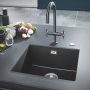 Grohe K700U Kompozit mosogatótálca 457x406 mm, gránit fekete 31653AP0
