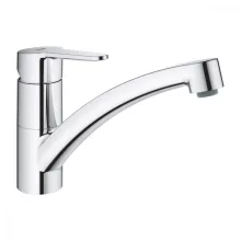   Grohe BauEco egykaros konyhai csaptelep elfordítható kifolyóval, króm 31680000