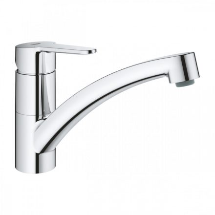 Grohe StartEco egykaros mosogató csaptelep alacsony kifolyócsővel, króm 31685000