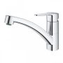 Grohe StartEco egykaros mosogató csaptelep alacsony kifolyócsővel, króm 31685000