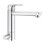 Grohe BauLoop egykaros konyhai csaptelep elzárószeleppel, króm 31713000