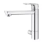 Grohe BauLoop egykaros konyhai csaptelep elzárószeleppel, króm 31713000