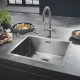 Grohe K700 Rozsdamentes acél mosogatótálca 550x450 mm, szatén 31726SD0