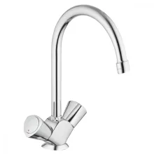   Grohe Costa S tekerőgombos konyhai csaptelep elfordítható kifolyóval, króm 31819001