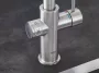 Grohe Blue Home - Connected mosogatócsaptelep kihúzható kifolyóval, hűtőberendezéssel és szűrővel króm 31927001