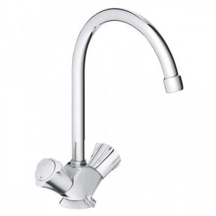 Grohe Costa L tekerőgombos konyhai csaptelep elfordítható kifolyóval, króm 31930001