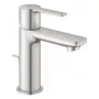 Grohe Lineare egykaros mosdócsaptelep húzórudas leeresztővel, XS-es méret, rozsdamentes acél hatású 32109DC1