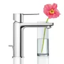 Grohe Lineare egykaros mosdócsaptelep húzórudas leeresztővel, S-es méret, króm 32114001