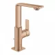 Grohe Allure egykaros mosdócsaptelep húzórudas leeresztővel, L-es méret, szálcsiszolt rose arany 32146DL1