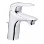 Grohe Wave egykaros mosdócsaptelep S-méret húzórudas leeresztővel, króm 32284001