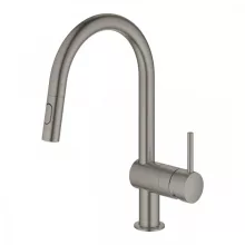   Grohe Minta egykaros mosogatócsap, szálcsiszolt grafit 32321AL2