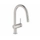 Grohe Minta egykaros konyhai csaptelep elforgatható kifolyócsővel, rozsdamentes acél hatású 32321DC2