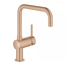  Grohe Minta egykaros konyhai csaptelep elfordítható kifolyóval, matt rose arany 32488DL0