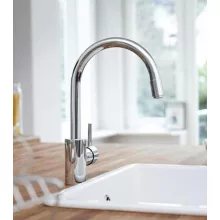   Grohe Concetto egykaros konyhai csaptelep kihúzható fejjel, króm 32663003