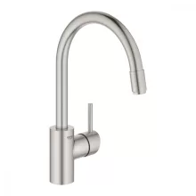   Grohe Concetto egykaros konyhai csaptelep kihúzható fejjel, rozsdamentes acél hatású 32663DC3