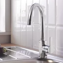   Grohe egykaros konyhai csaptelep forgatható kifolyóval, króm 32670002