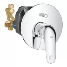  Grohe Euroeco falba süllyesztett kádcsaptelep, króm 32747001