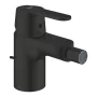 Grohe QuickFix Get S bidécsaptelep húzórudas lefolyóval, matt fekete kivitelben