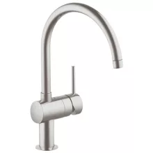   Grohe Minta egykaros konyhai csaptelep elfordítható kifolyóval, rozsdamentes acél hatású 32917DC0