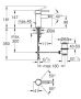Grohe Essence bidécsaptelep S-es méret, szálcsiszolt világos arany 32935GN1