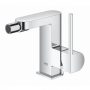 Grohe Plus szögletes egykaros bidécsaptelep leeresztővel, króm 33241003