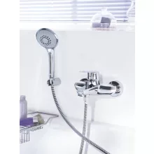   Grohe Eurodisc Cosmopolitan kádcsaptelep, zuhanyszettel 33395002