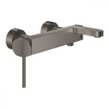   Grohe Plus egykaros kádcsaptelep zuhanyváltóval, szálcsiszolt grafit 33553AL3
