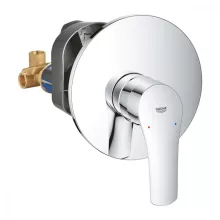   Grohe Eurosmart egykaros zuhanycsaptelep beépítő testtel, króm 33556003