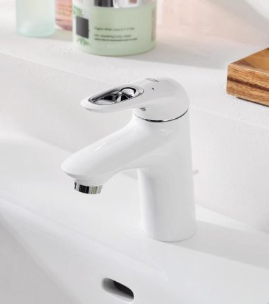 Grohe Eurostyle króm/fehér mosdócsaptelep S-Size 33558LS3