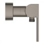 Grohe Plus egykaros zuhanycsaptelep hőmérséklet korlátozóval, szálcsiszolt grafit 33577AL3