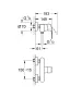 Grohe Eurostyle Cosmopolitan Egykaros zuhanycsaptelep, zuhanyszett nélkül 33590002