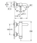 Grohe Essence egykaros kádcsaptelep, grafit 33624A01