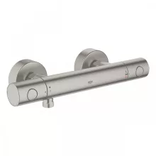   Grohe Grohtherm 1000 Cosmopolitan M termosztátos zuhanycsaptelep, rozsdamentes acél hatású 34065DC2