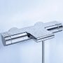 Grohe Grohtherm 2000 termosztátos kádcsaptelep Waterfall kifolyóval, króm 34174001