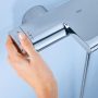 Grohe Grohtherm 2000 termosztátos kádcsaptelep Waterfall kifolyóval, króm 34174001