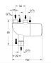Grohe Grohtherm Micro termosztát, forrázás elleni védelemhez, króm 34487000