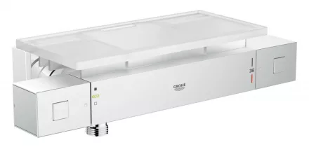 Grohe Grohtherm Cube termosztátos zuhanycsaptelep zuhanypolccal, króm 34491000